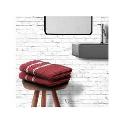Trident CF Hand Towel 380 GSM - Ruby Red